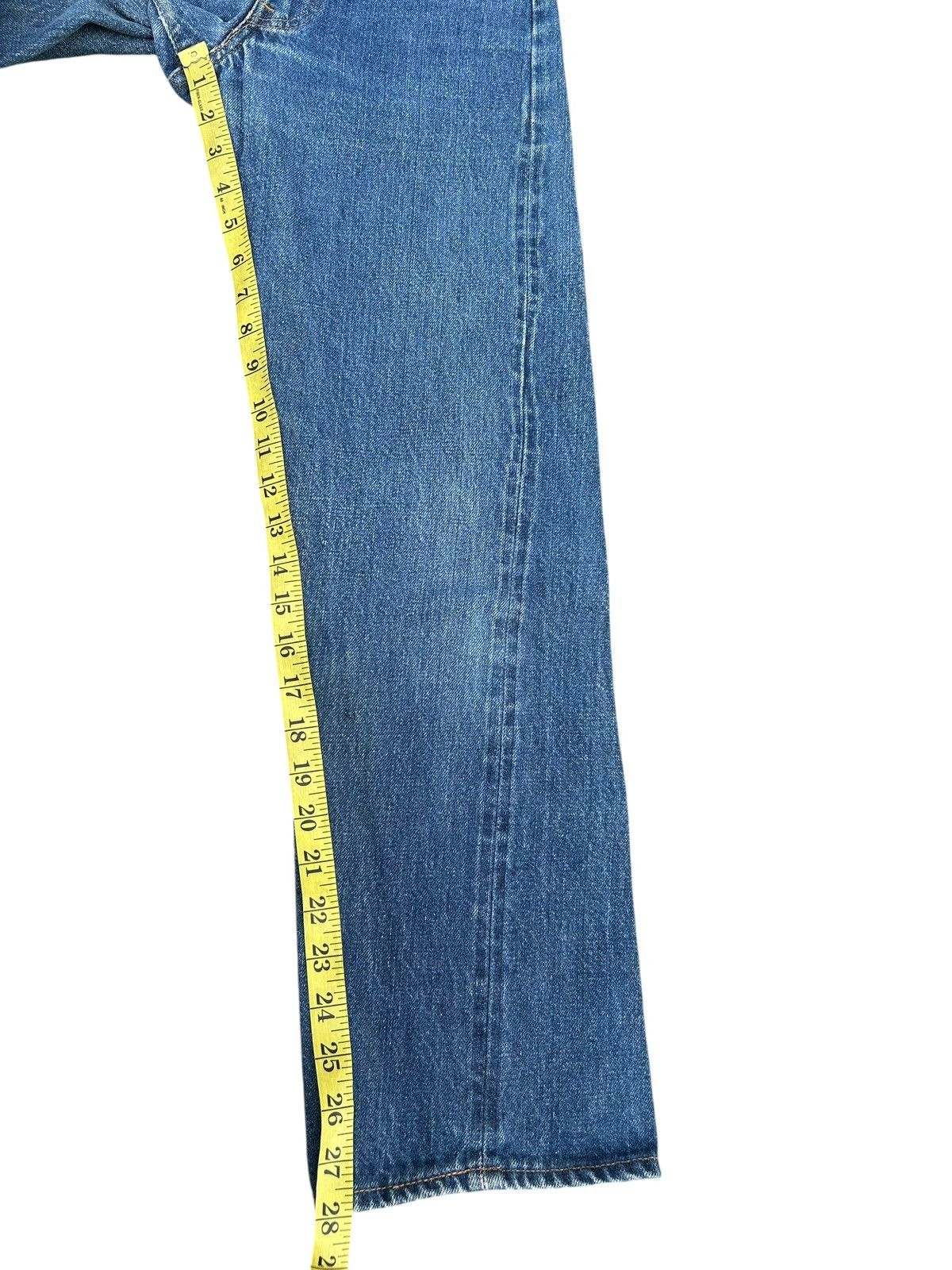 Levi's 50s-60s Vintage Levis Big E 6 Denim Jeans Rare Size US 26 / EU 42 - 16 Thumbnail