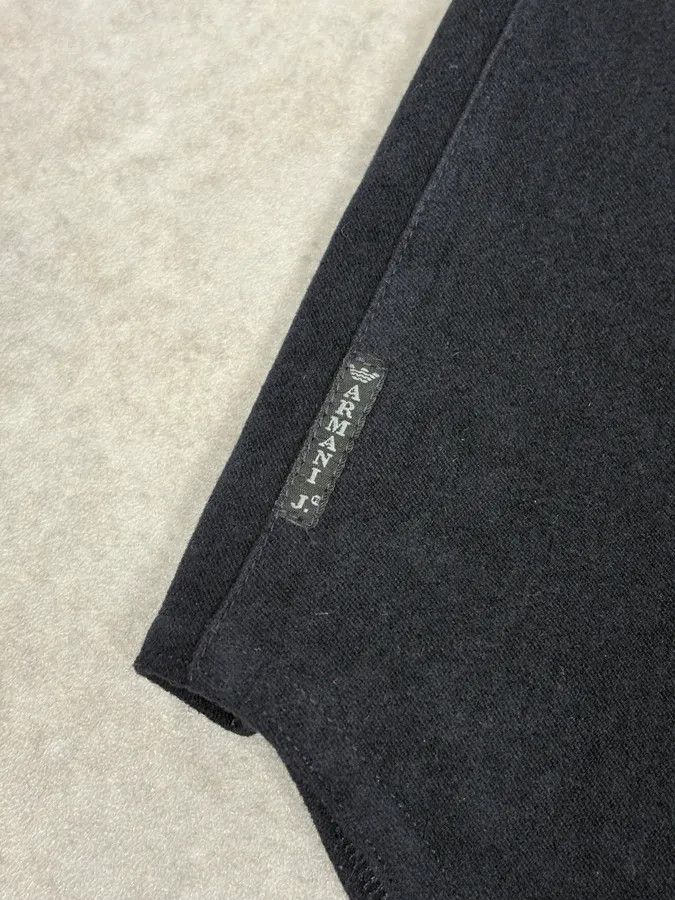 Armani 1990s Armani Alcantara Navy Dark Shirt Size US S / EU 44-46 / 1 - 9 Thumbnail