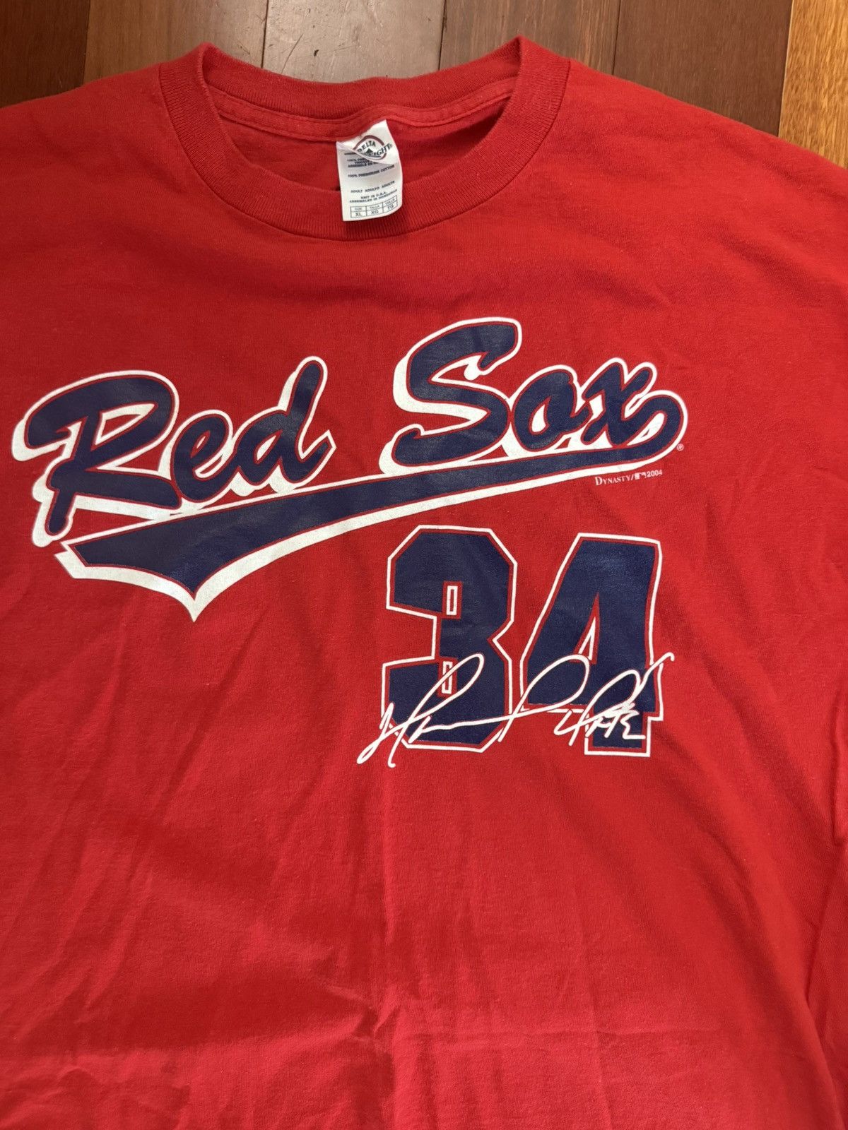 Other David Ortiz Red Sox Vintage 2004 T-Shirt Size US XL / EU 56 / 4 - 2 Thumbnail
