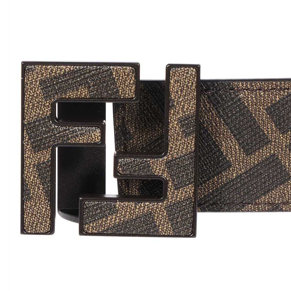 Fendi o1B3y1r0526 Size: 85 / Reversible Belt in Brown Size 34 - 3 Thumbnail