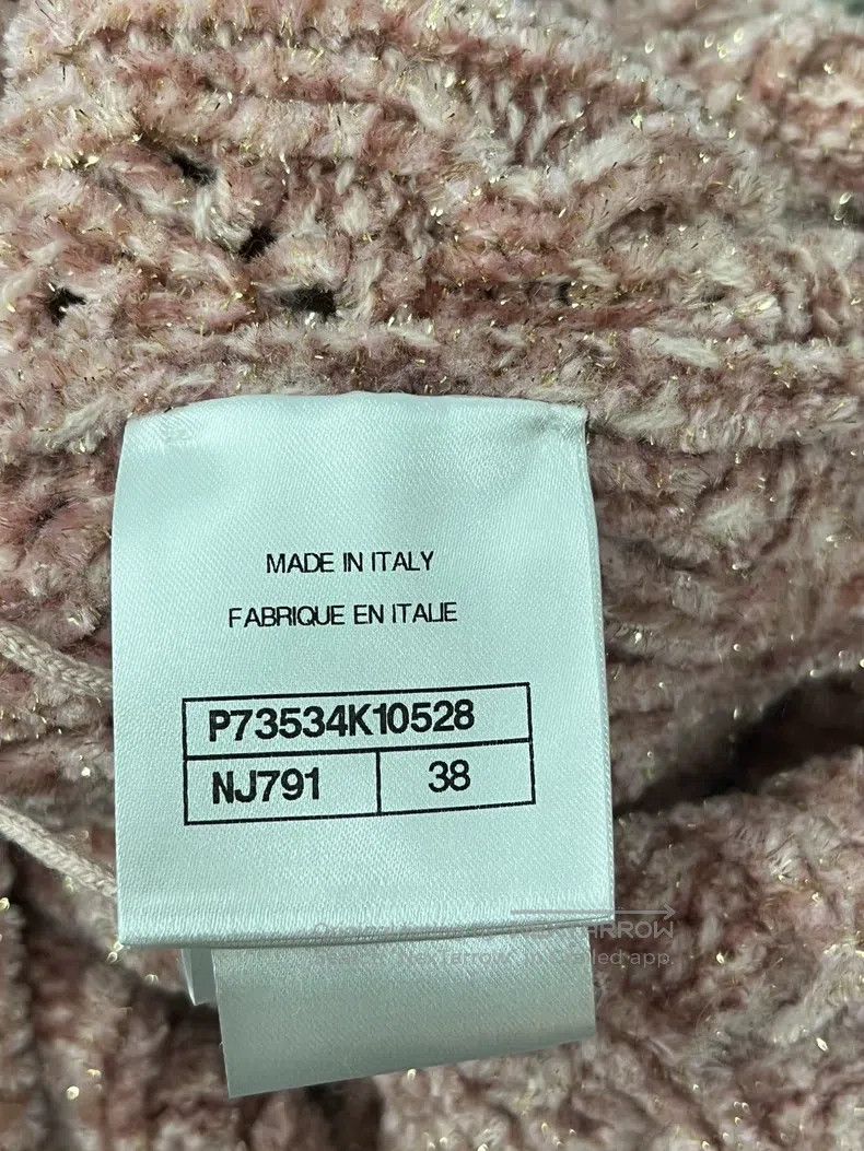 Chanel Chanel Pink velvet medium-length cardigan coat Size XS / US 0-2 / IT 36-38 - 5 Thumbnail