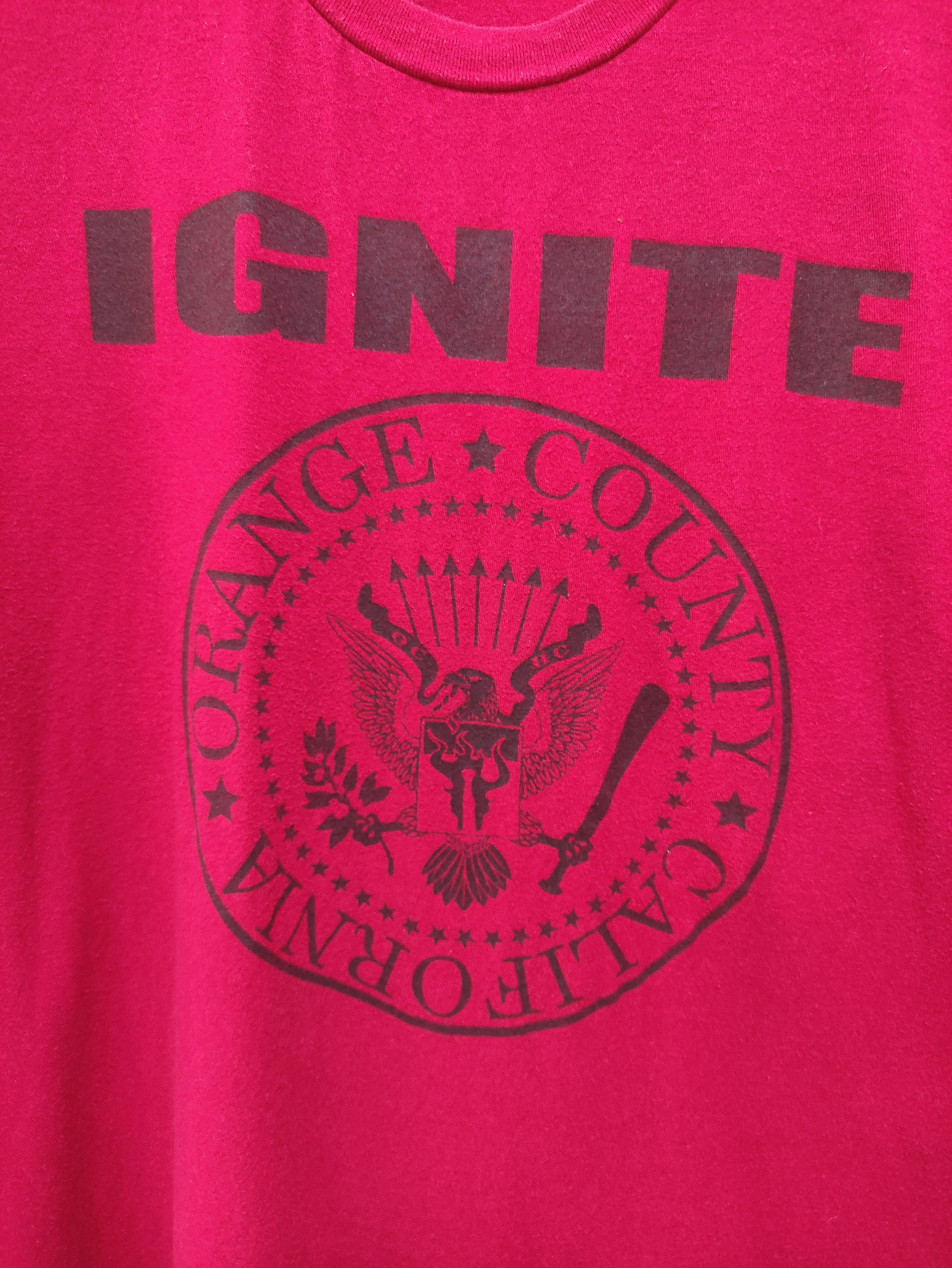 Band Tees IGNITE melodic hardcore band tee Size US L / EU 52-54 / 3 - 3 Thumbnail