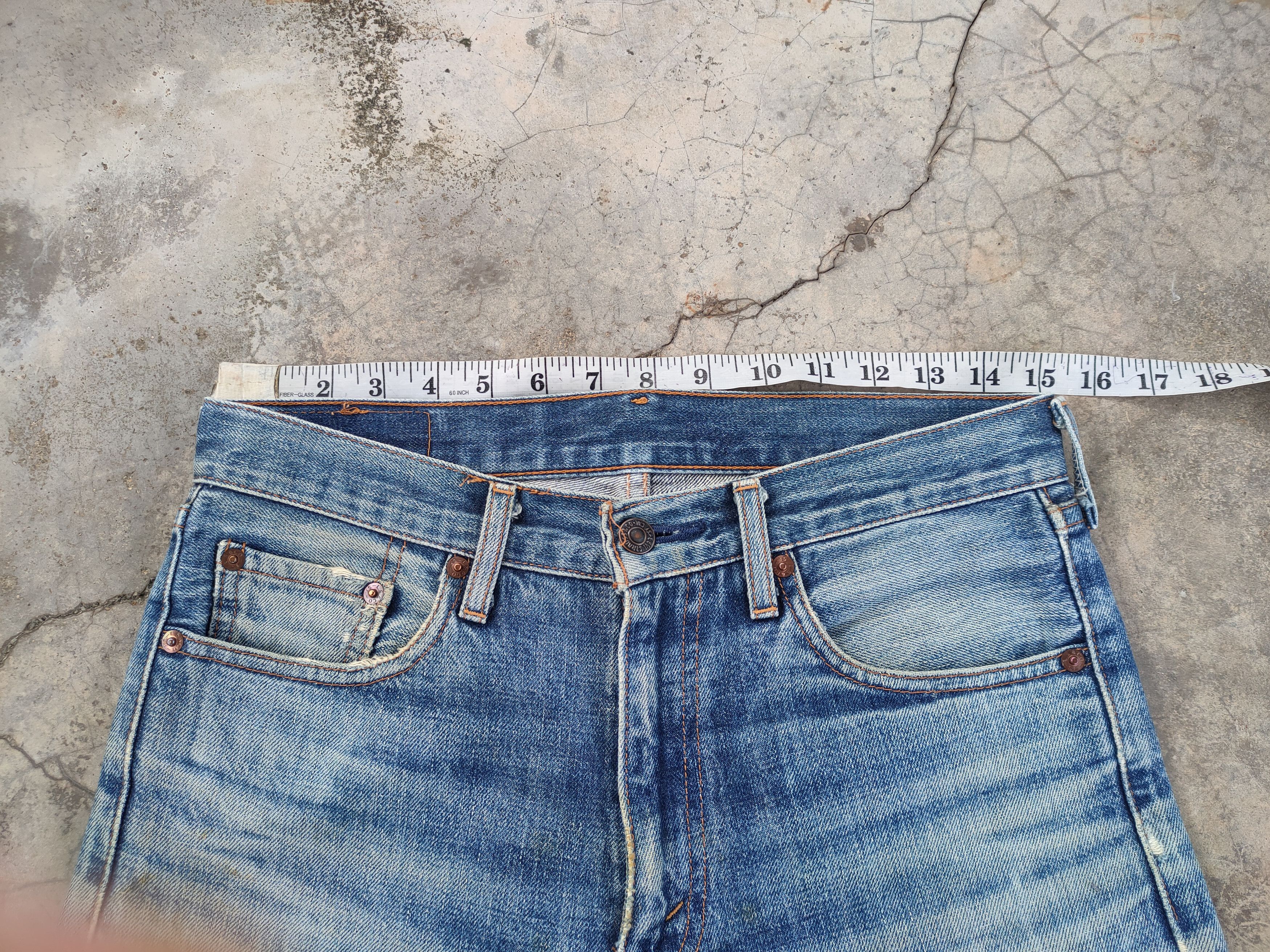 Levi's # VINTAGE LEVI'S 508 RUSTY FADED DISTRESSED JEAN DENIM PANTS Size US 30 / EU 46 - 6 Thumbnail