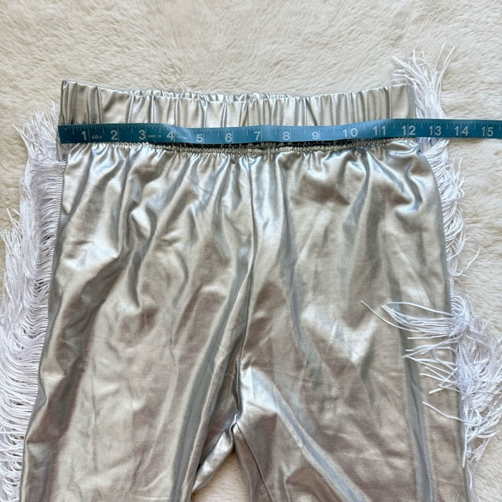 Other NEW!!! Halloween women silver pants size S/M Size 27" / US 4 / IT 40 - 5 Thumbnail