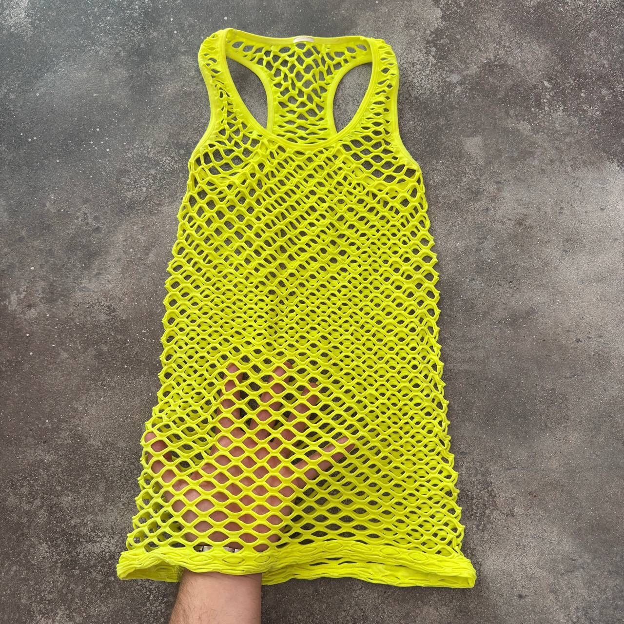 Hysteric Glamour × Japanese Brand Opium Y2K Mesh Rave Tank Top Size S / US 4 / IT 40 - 7 Thumbnail