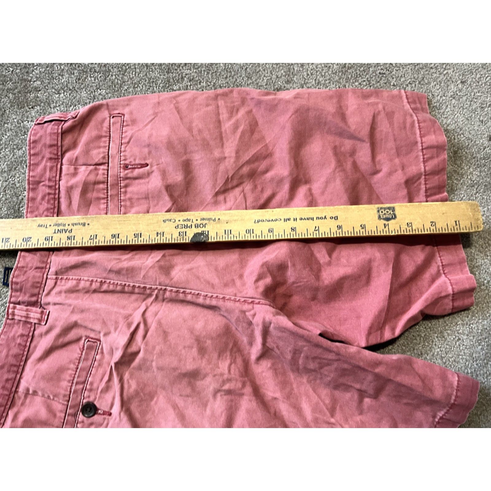 Club Room VINTAGE Club Room by Charter Club Men's Chino Pants 34 Waist Pink Casual Business 90s Size US 34 / EU 50 - 4 Thumbnail
