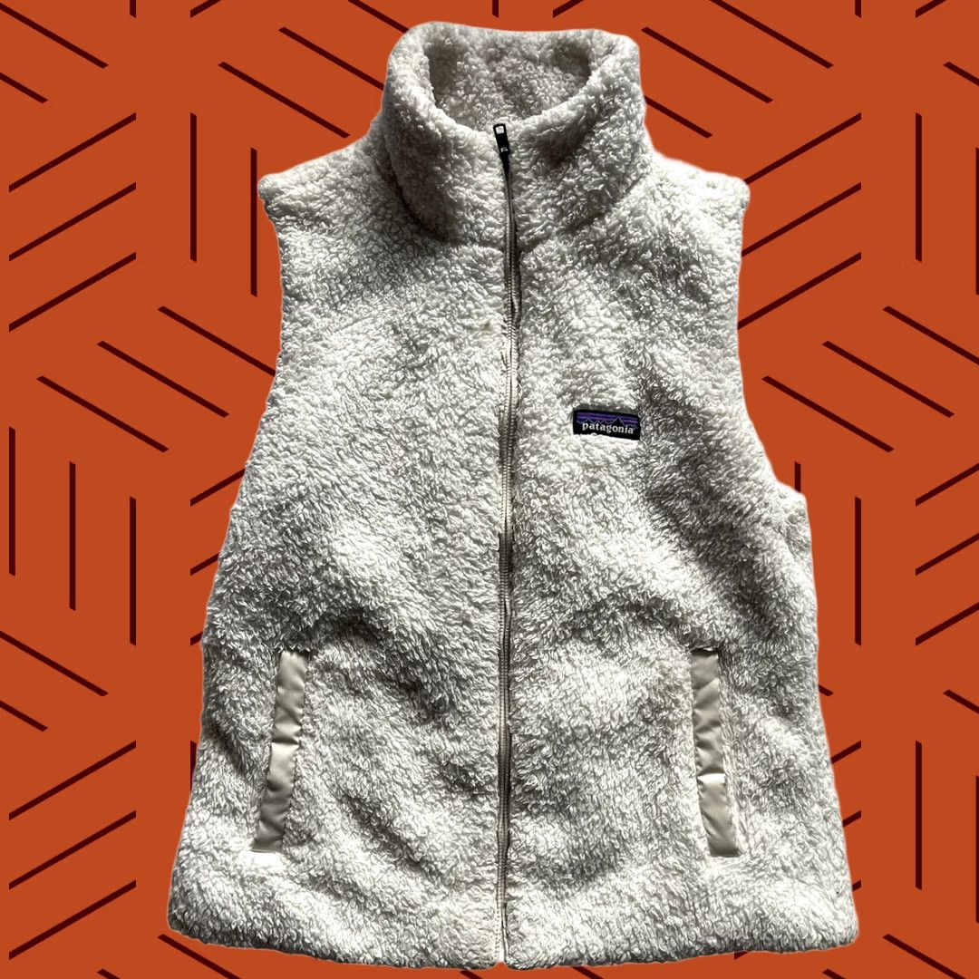 Patagonia Patagonia Women's Fleece Vest Full Zip White Size M Los Gatos Size M / US 6-8 / IT 42-44 - 1 Thumbnail
