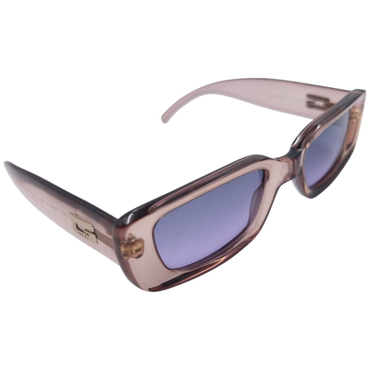 Gucci Vintage Gucci Transparent Sunglasses Size ONE SIZE - 4 Thumbnail