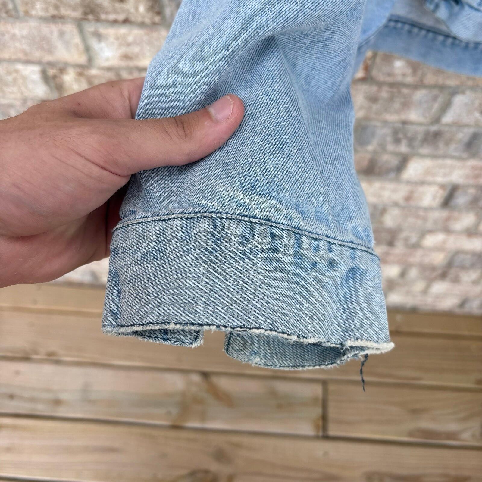 Other Vintage 90s Denim jean jacket Size US L / EU 52-54 / 3 - 6 Thumbnail