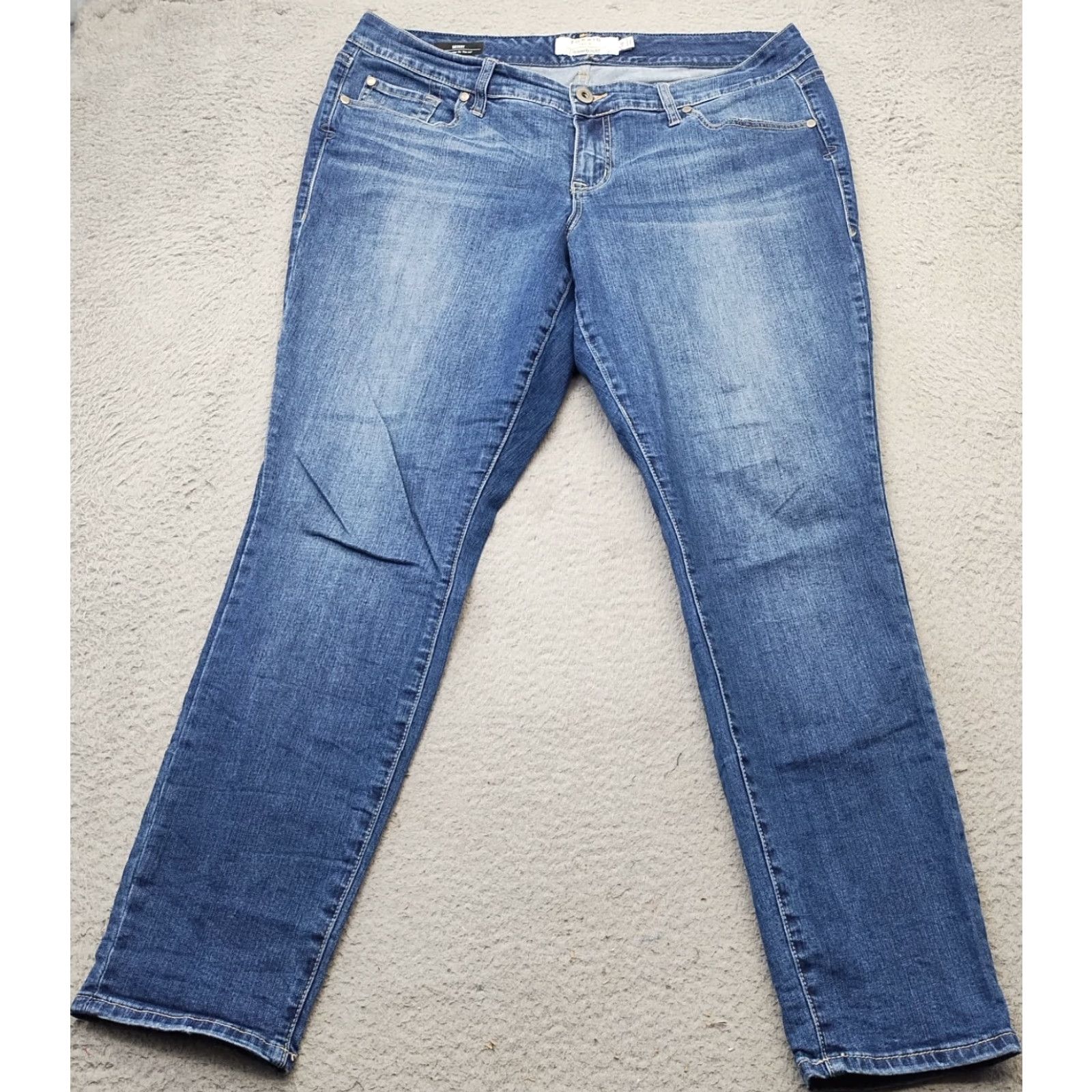 Torrid Torrid Skinny Jeans Women Size 16 Blue Denim 5-Pocket Design We Swear By The Fit Size 38" / US 16 / IT 52 - 2 Thumbnail
