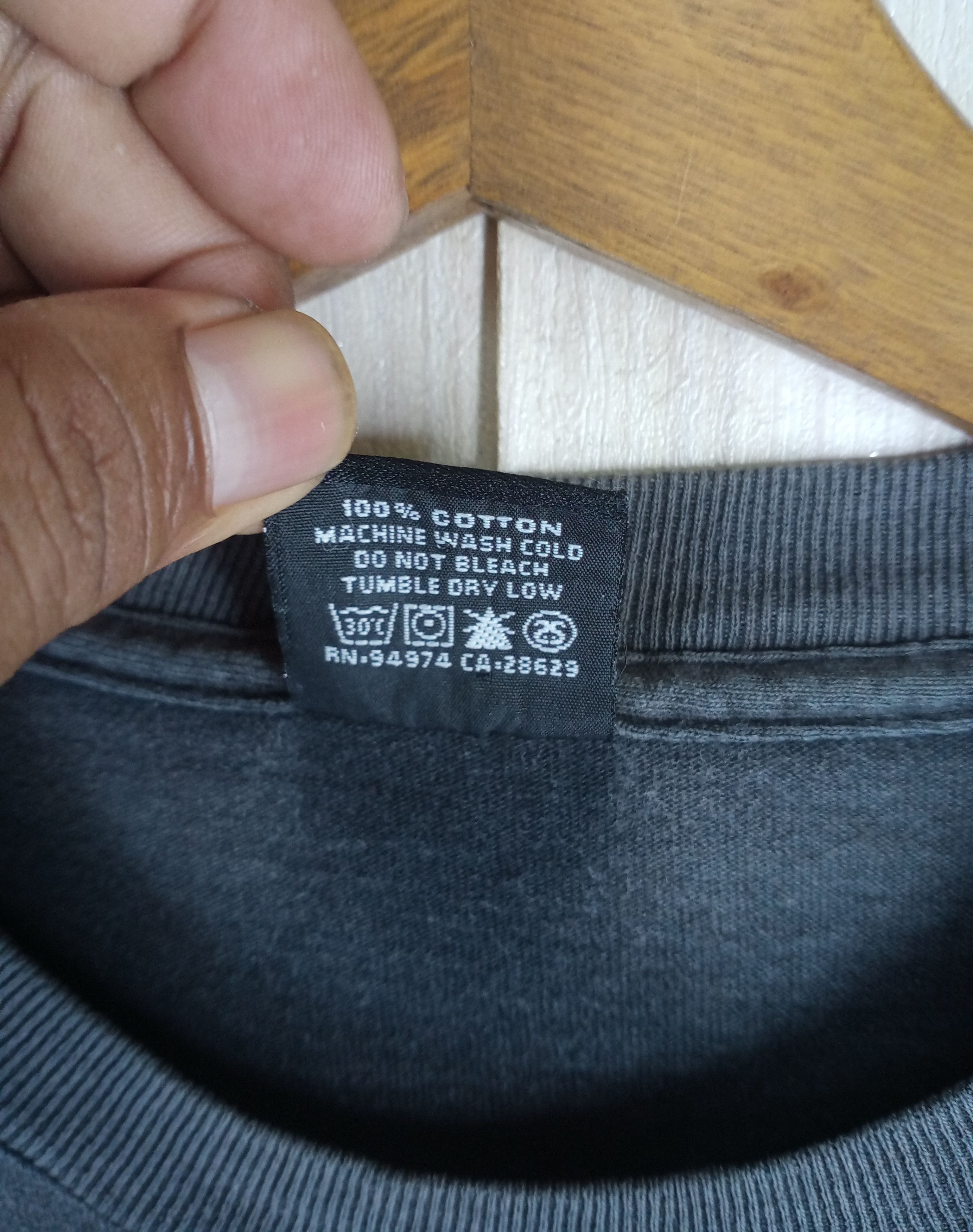 Stussy × Vintage Rare Vintage Stussy Tribe Tshirt Size US M / EU 48-50 / 2 - 6 Thumbnail