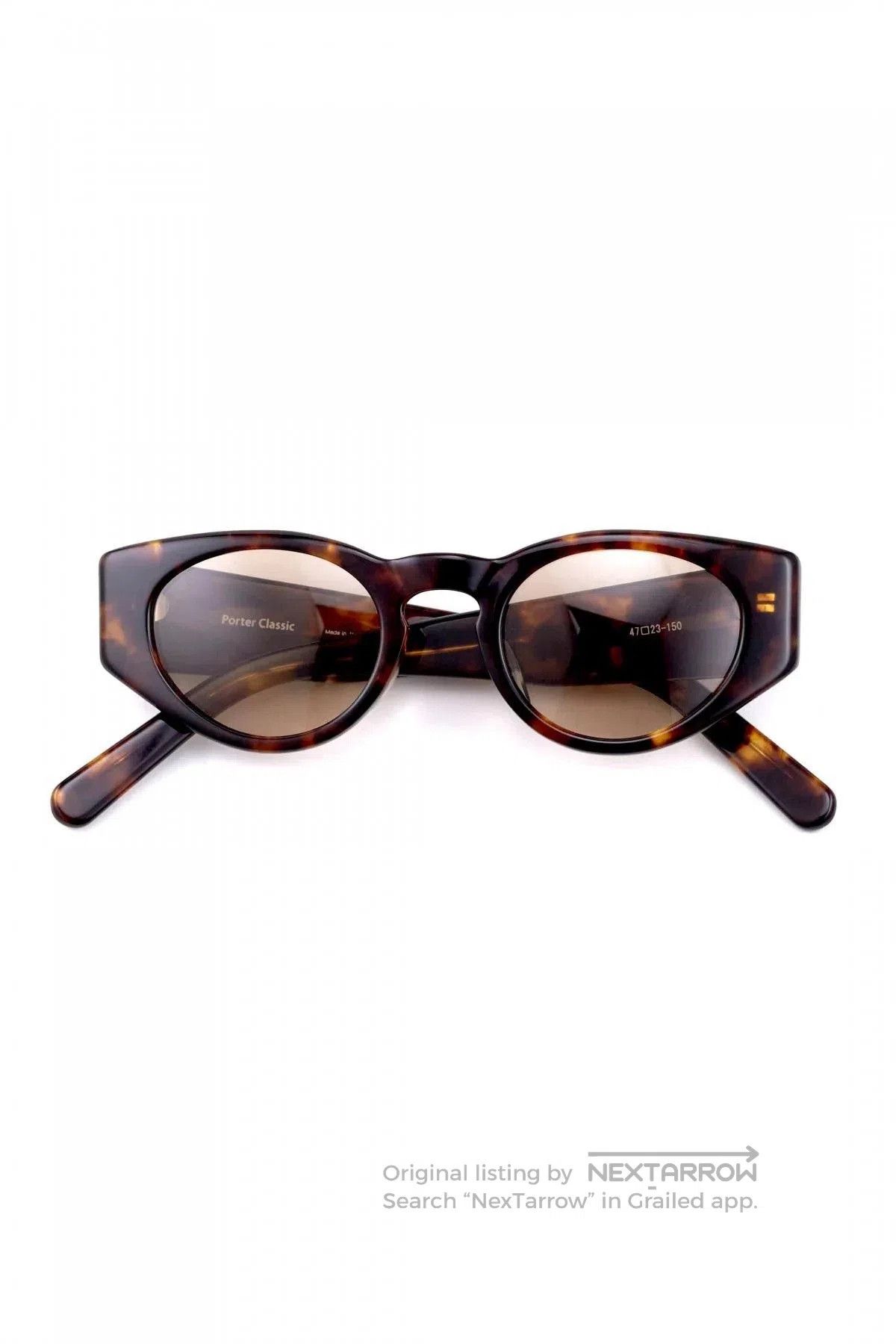 Porter Classic Porter Classic KATSU ONASSIS Brown Sunglasses. Size ONE SIZE - 8 Thumbnail