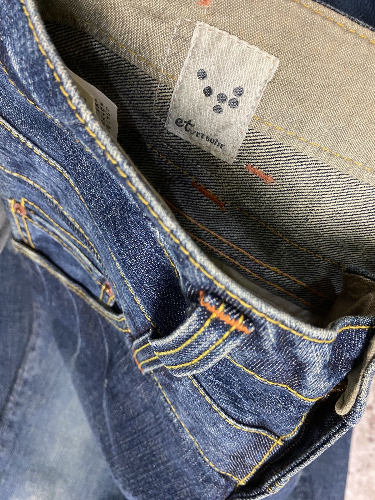 Hysteric Glamour Vintage Reverse Pocket Jeans Size US 30 / EU 46 - 15 Thumbnail