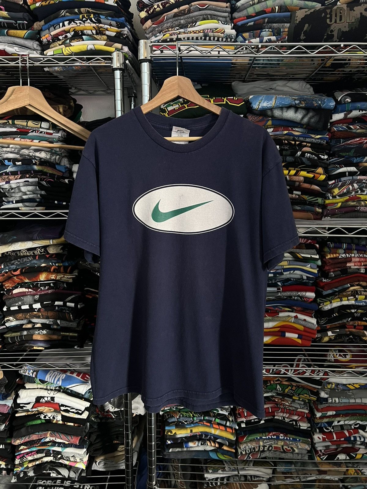Nike 90s Nike Center Swoosh Tee Size US M / EU 48-50 / 2 - 1 Thumbnail