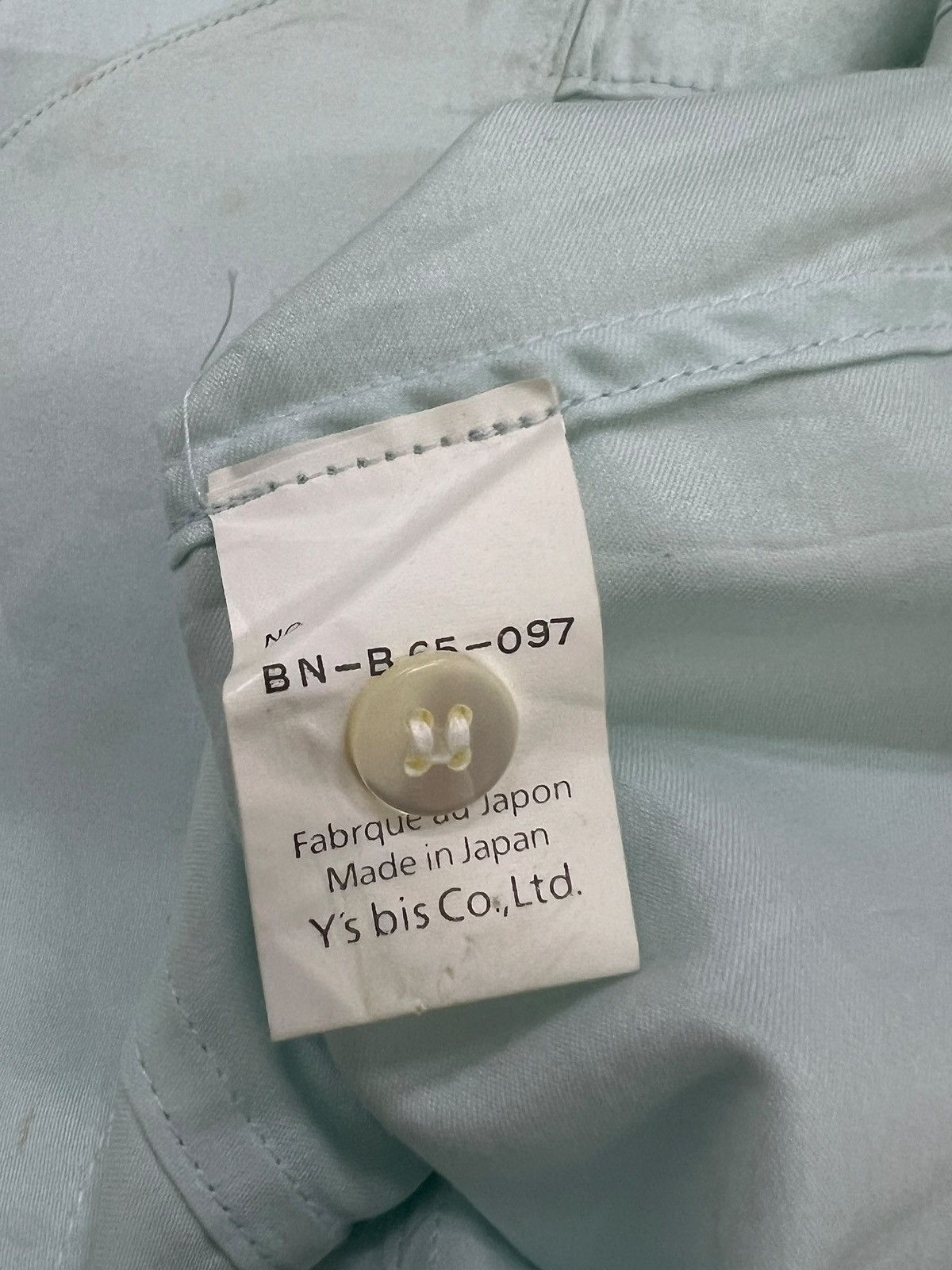 Y's 1990s Y’s bis Button Mint Jacket Size M / US 6-8 / IT 42-44 - 9 Thumbnail