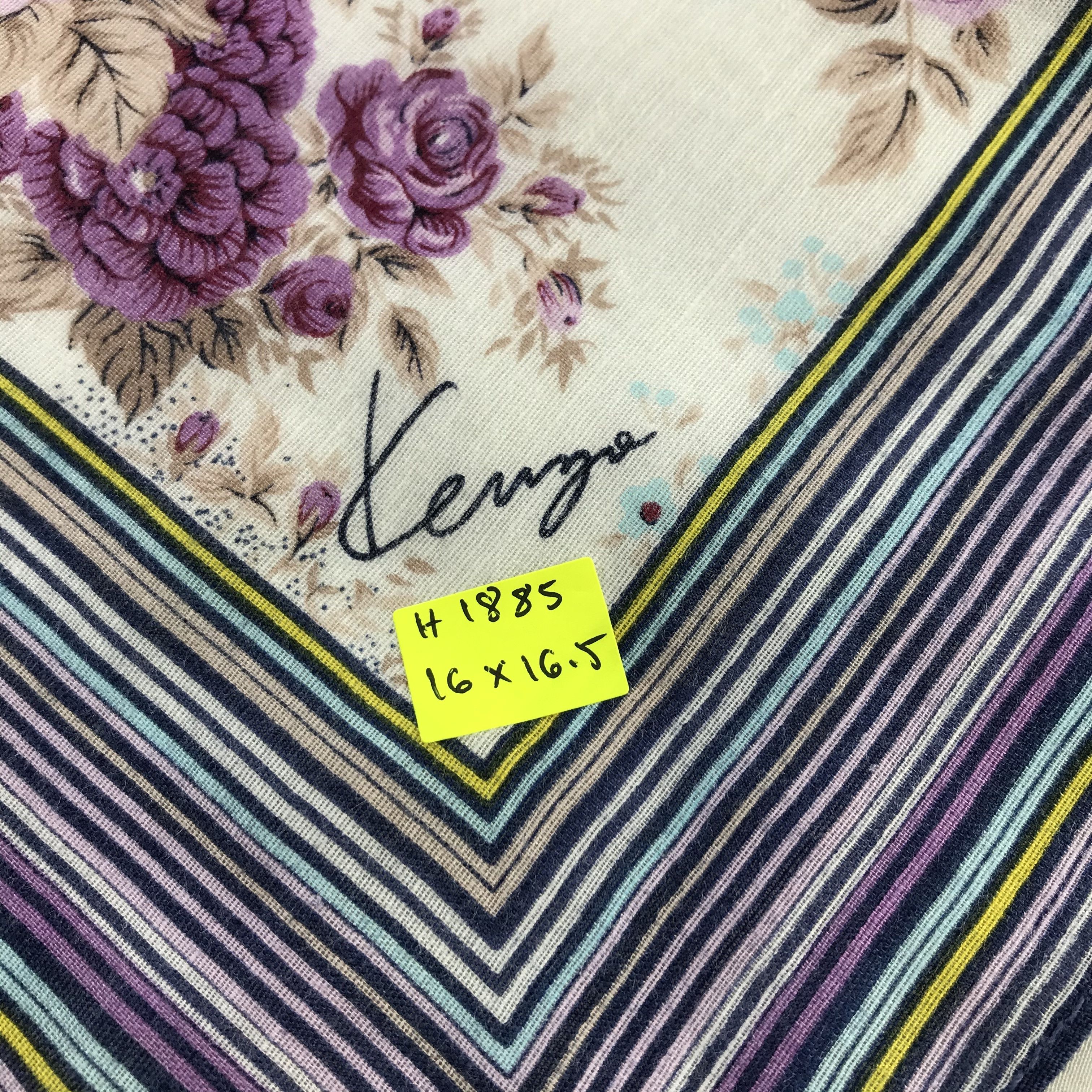Kenzo × Vintage Kenzo Bandana/ Handkerchief / Neckerchief Size ONE SIZE - 5 Thumbnail