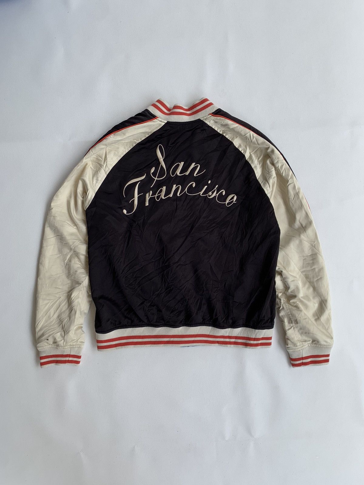 Levi's Levis reversible sukajan jacket Size US S / EU 44-46 / 1 - 4 Thumbnail