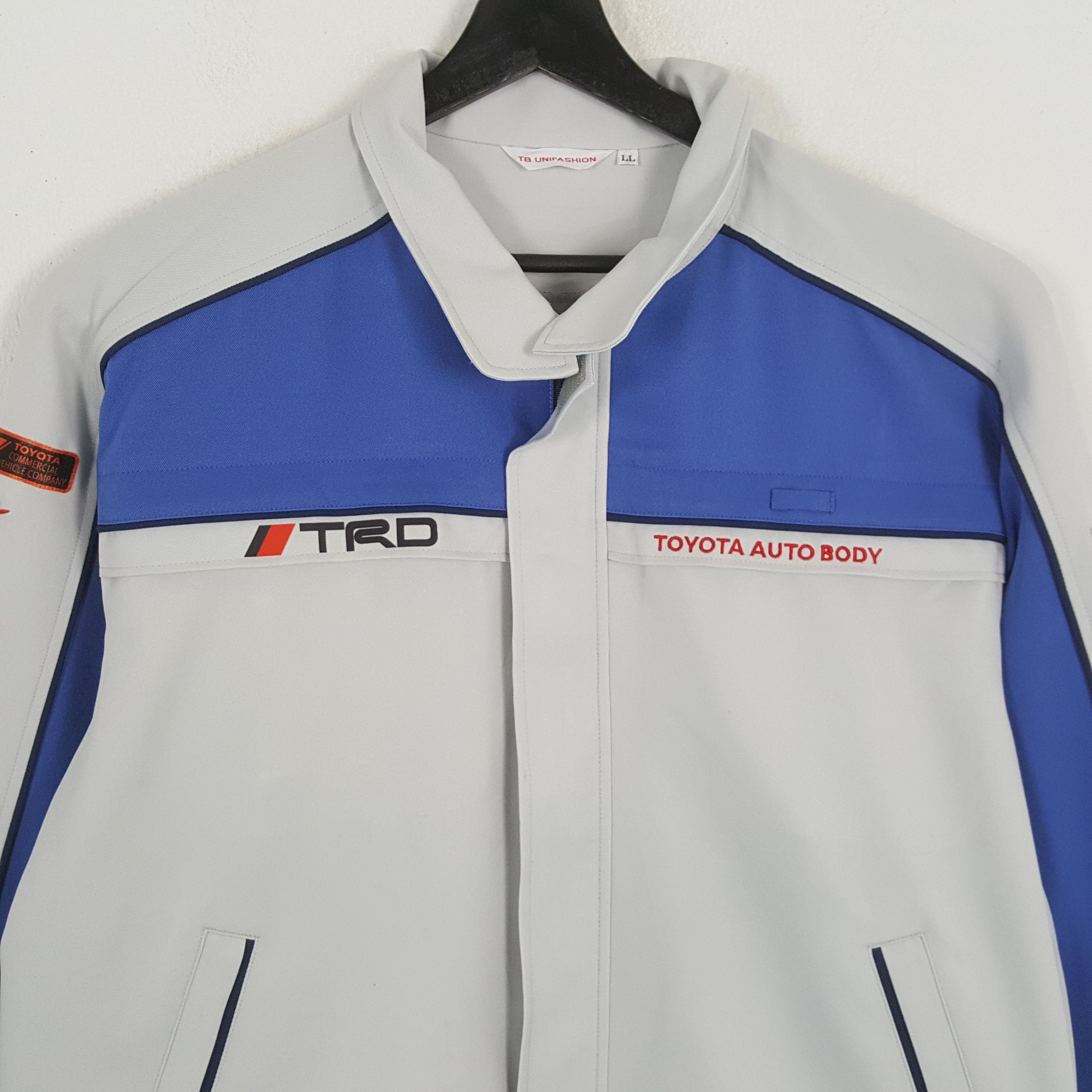 Japanese Brand × Vintage TRD TOYOTA RACING DEVELOPMENT Motorsports Custom Jacket Size US XL / EU 56 / 4 - 4 Thumbnail