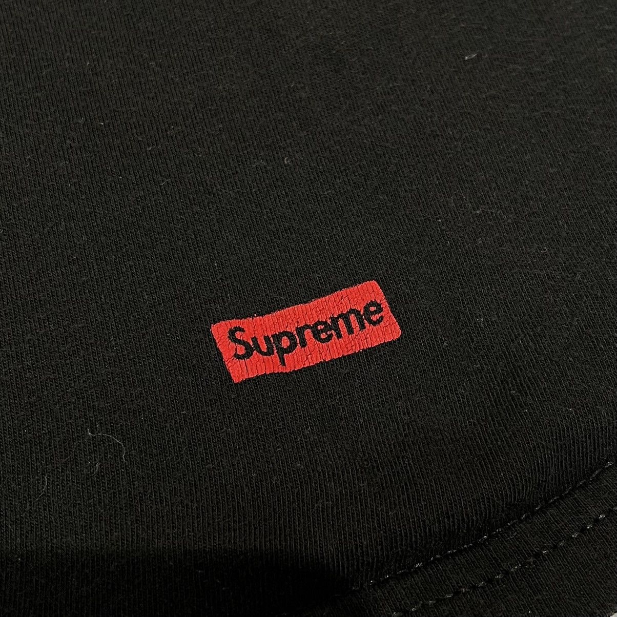 Supreme Supreme Hanes Tagless Tee Black Size US M / EU 48-50 / 2 - 3 Thumbnail