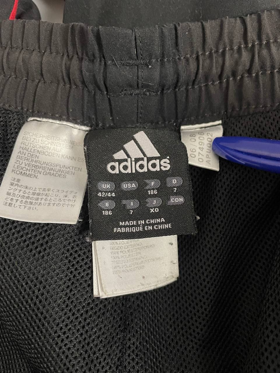 Adidas Adidas FC Milan Tracksuit Jacket Pants Black Size US XL / EU 56 / 4 - 23 Thumbnail