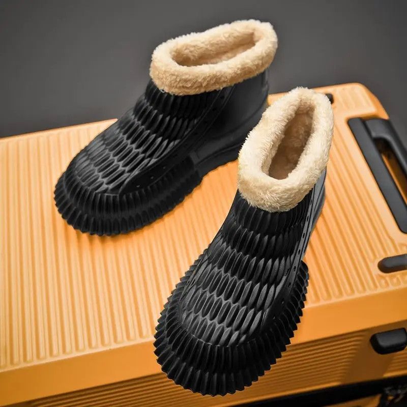 Japanese Brand Barrel Ankle Snow Platform Warm Boots Size US 8 / EU 41 - 1 Thumbnail