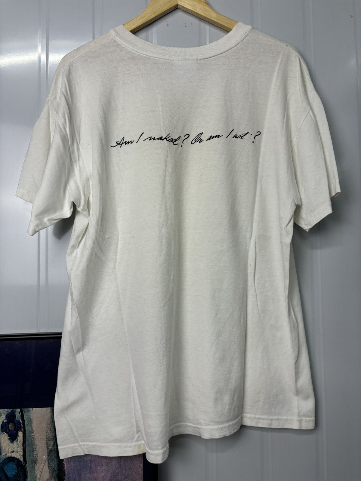 Swatch × Vintage RARE! Vintage 90’s Art Promo Swatch Am i Naked Size US L / EU 52-54 / 3 - 6 Thumbnail