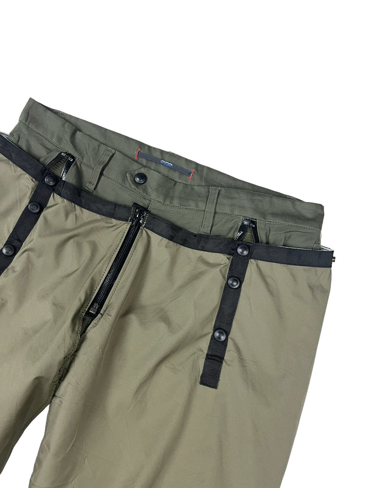 Crazy Character Print Tsutomu Kijima Shield Utility Pants