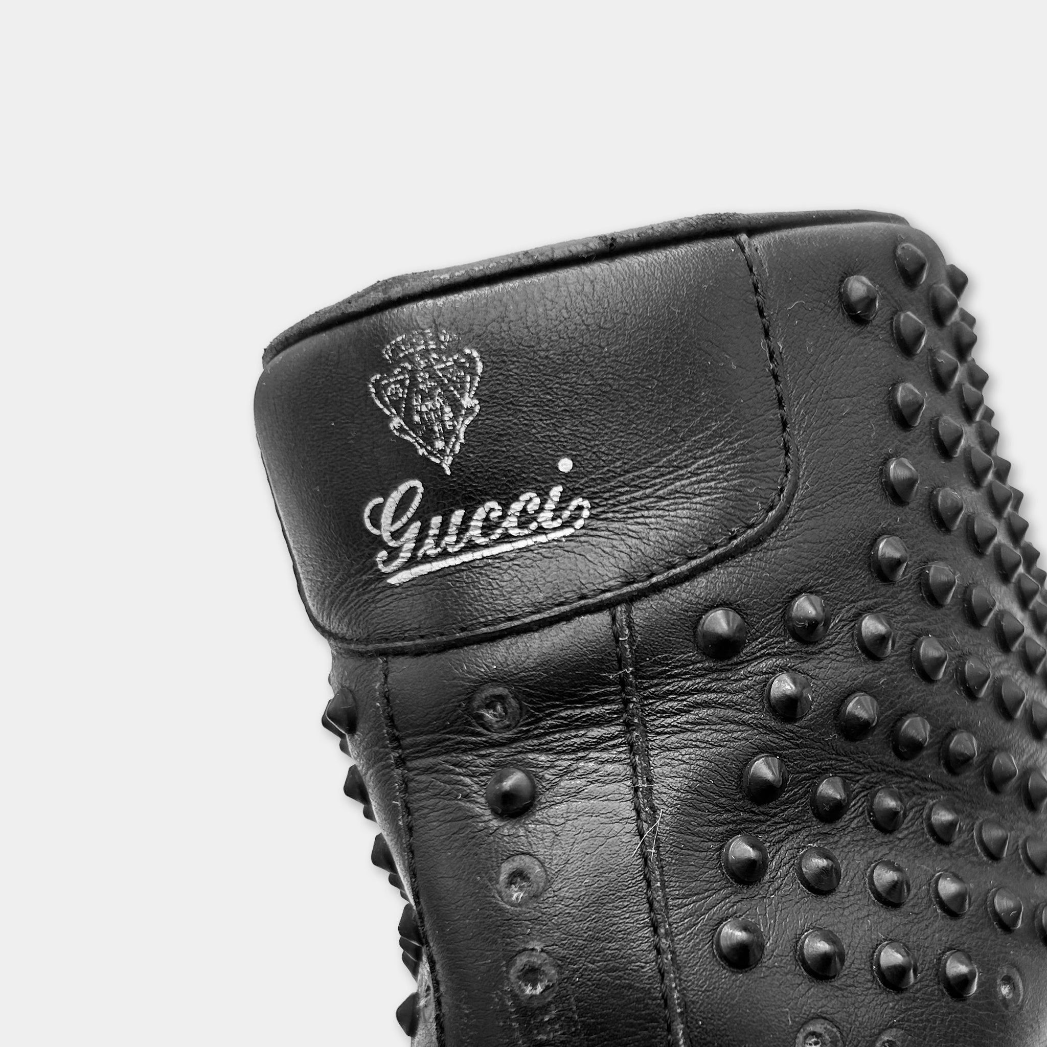 Gucci Gucci 00's Studded High Top Sneakers Size US 7 / EU 40 - 4 Thumbnail