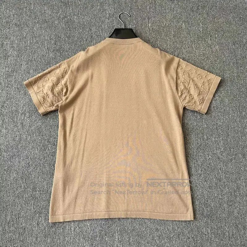 Louis Vuitton Louis Vuitton Casual Khaki Cotton Logo T. Size US S / EU 44-46 / 1 - 4 Thumbnail
