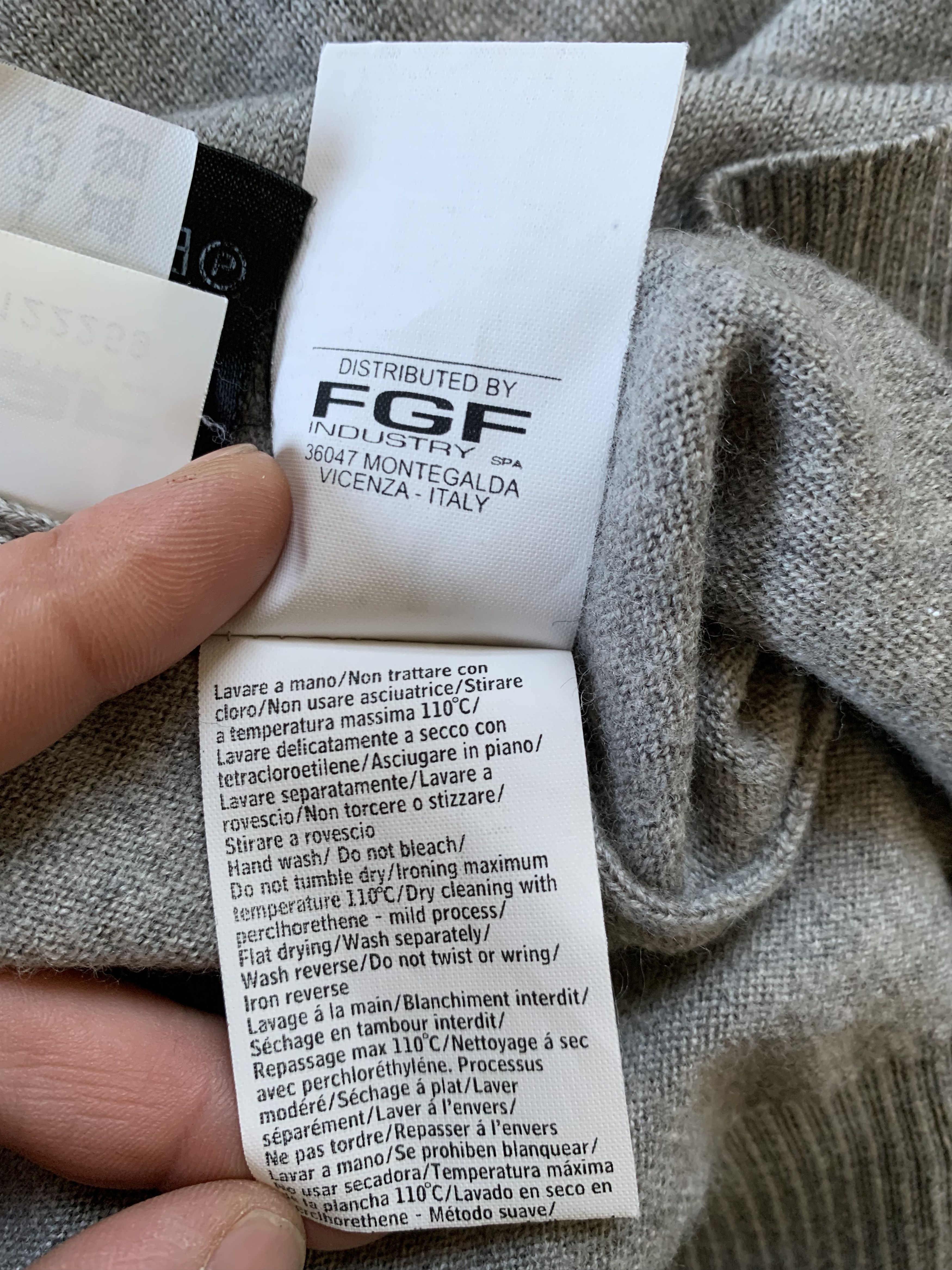 C.P. Company × Vintage Vintage C.P Company Grey Wool Sweater Size US M / EU 48-50 / 2 - 13 Thumbnail