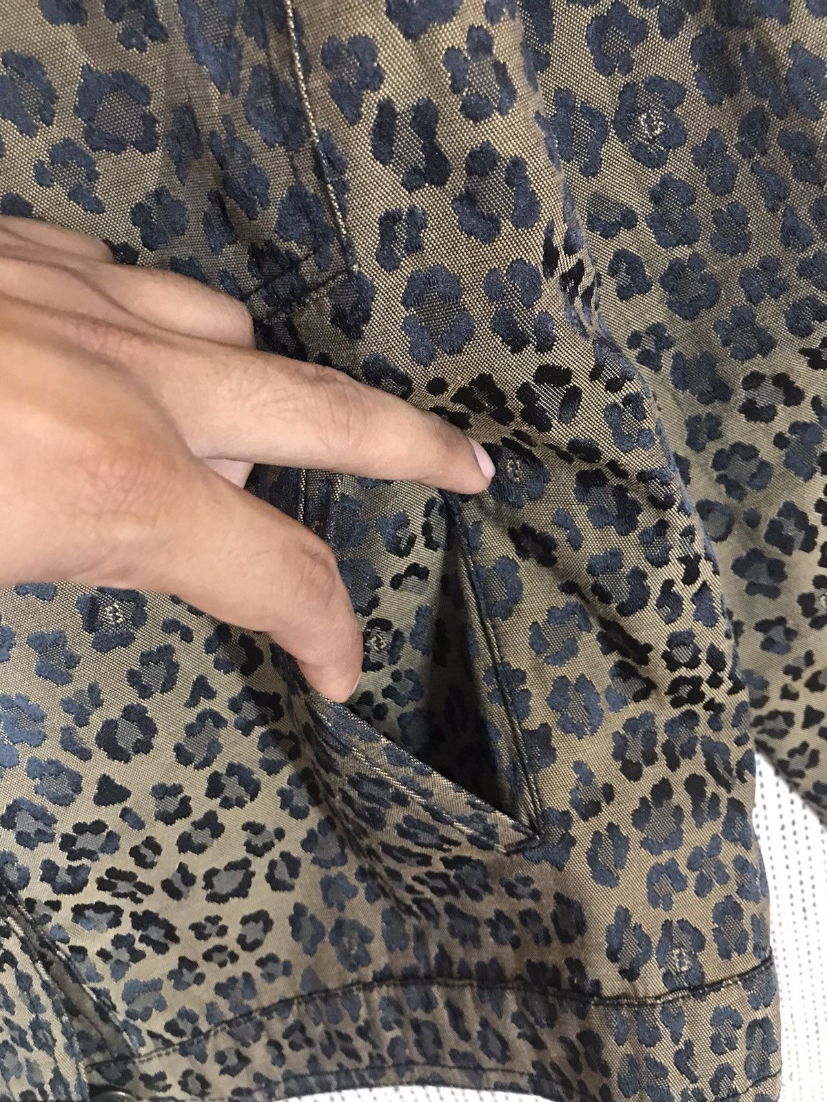 Fendi 🔥FENDI LEOPARD TRUCKER JACKET MADE IN ITALY VERY NICEDESIGN Size US M / EU 48-50 / 2 - 7 Thumbnail