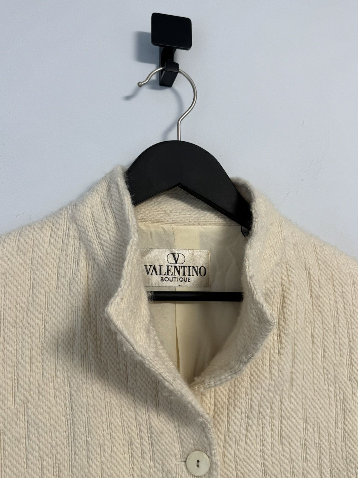 Valentino × Vintage Valentino Boutique Vintage Wool Jacket Y2K Size M / US 6-8 / IT 42-44 - 6 Thumbnail