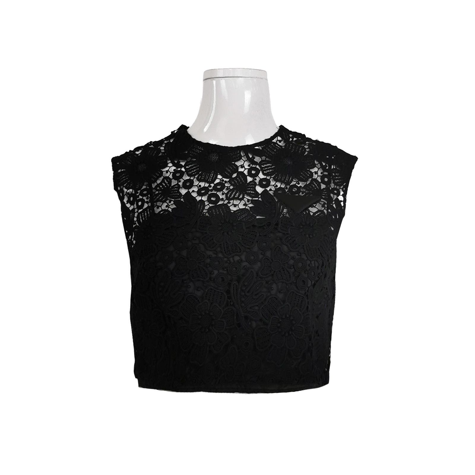 Prada Prada Floral Lace Sleeveless Top Size 38 Size XS / US 0-2 / IT 36-38 - 1 Thumbnail