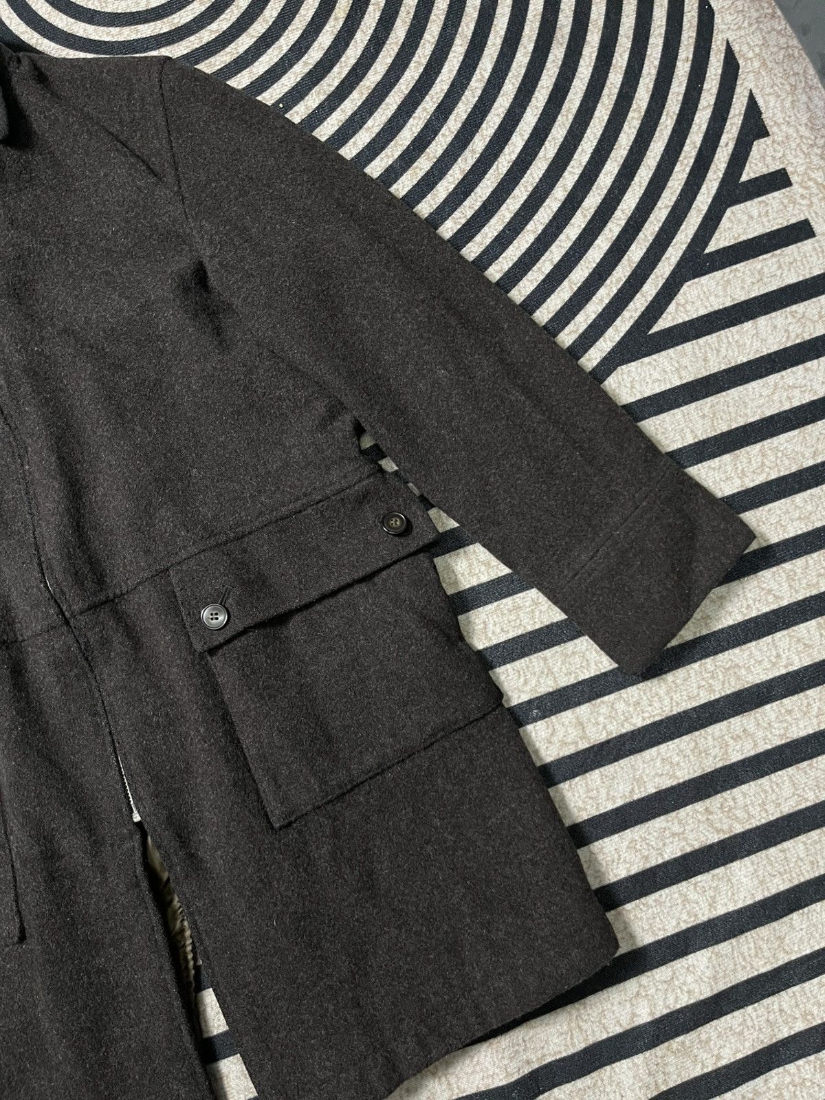 PPFM 90s PPFM WOOL ZIPPER JACKET NICE DESIGN Size US M / EU 48-50 / 2 - 4 Thumbnail
