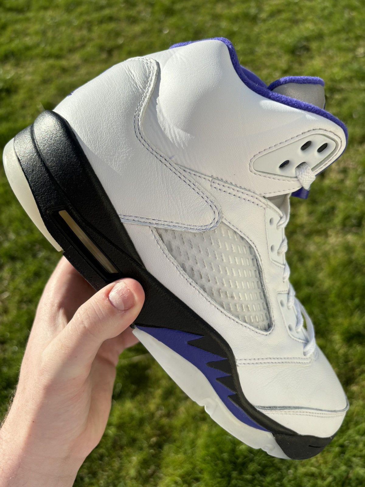 Jordan Brand Jordan 5 Retro Concord 2022 Size 10.5 Size US 10.5 / EU 43-44 - 1 Thumbnail