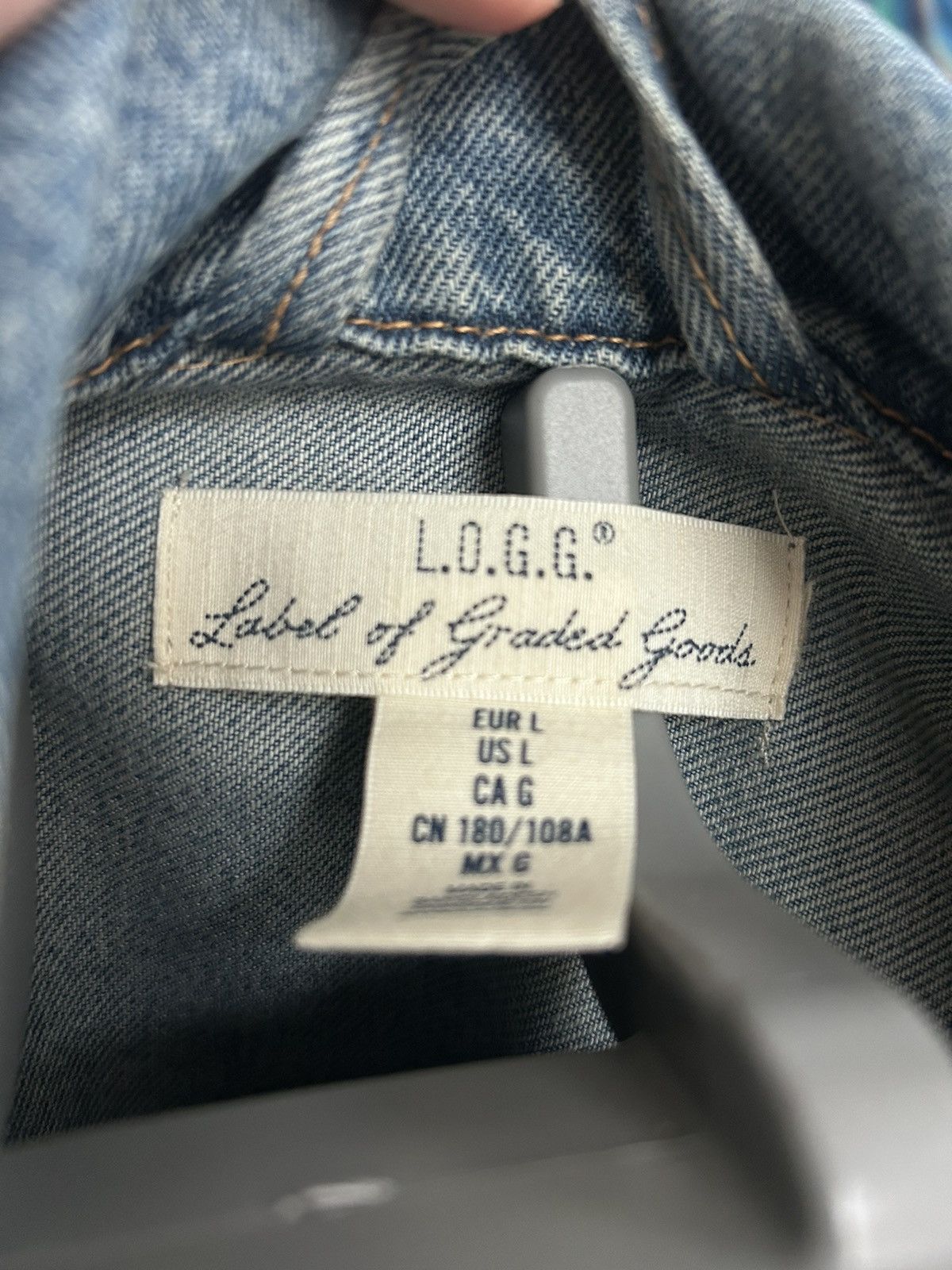 H&M Denim Jean Jacket - Classic Fit Size US L / EU 52-54 / 3 - 3 Thumbnail