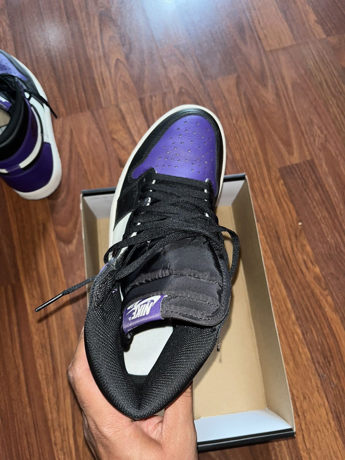 Jordan Brand Jordan 1 “Court Purple” Size US 9.5 / EU 42-43 - 10 Thumbnail