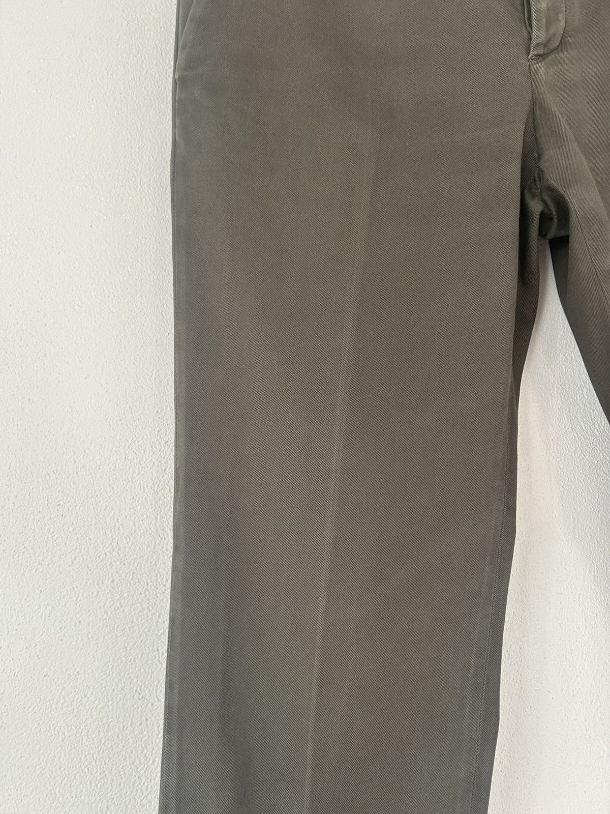 Prada Olive Green Slim-Fit Chino Pants Size US 34 / EU 50 - 5 Thumbnail