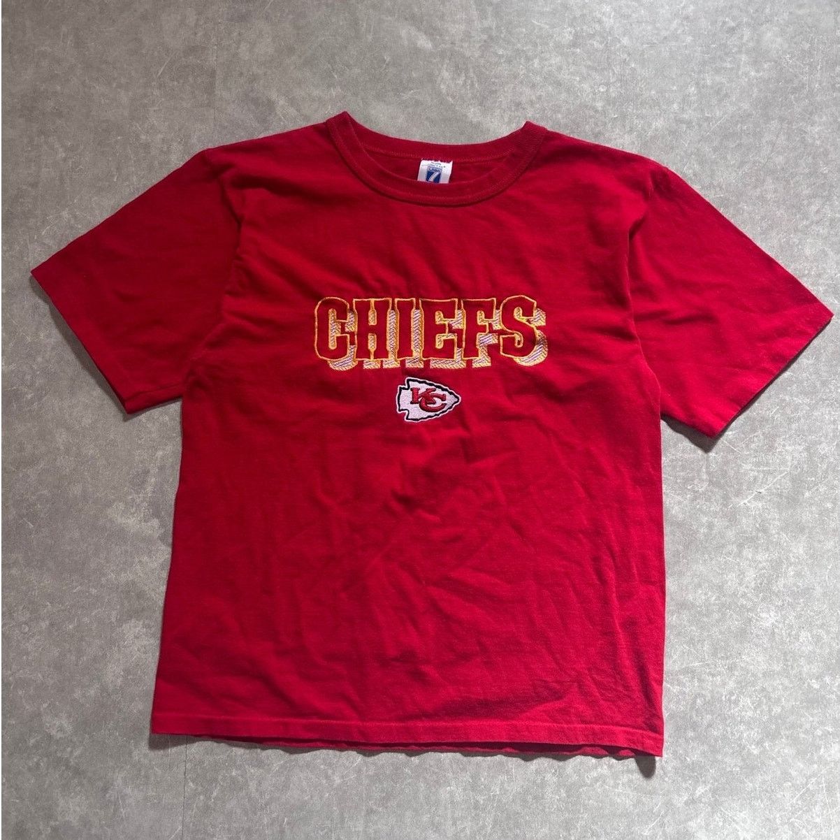 Logo 7 Vintage Kansas City Chiefs Embroidered Block Letters Shirt M Size US M / EU 48-50 / 2 - 1 Thumbnail