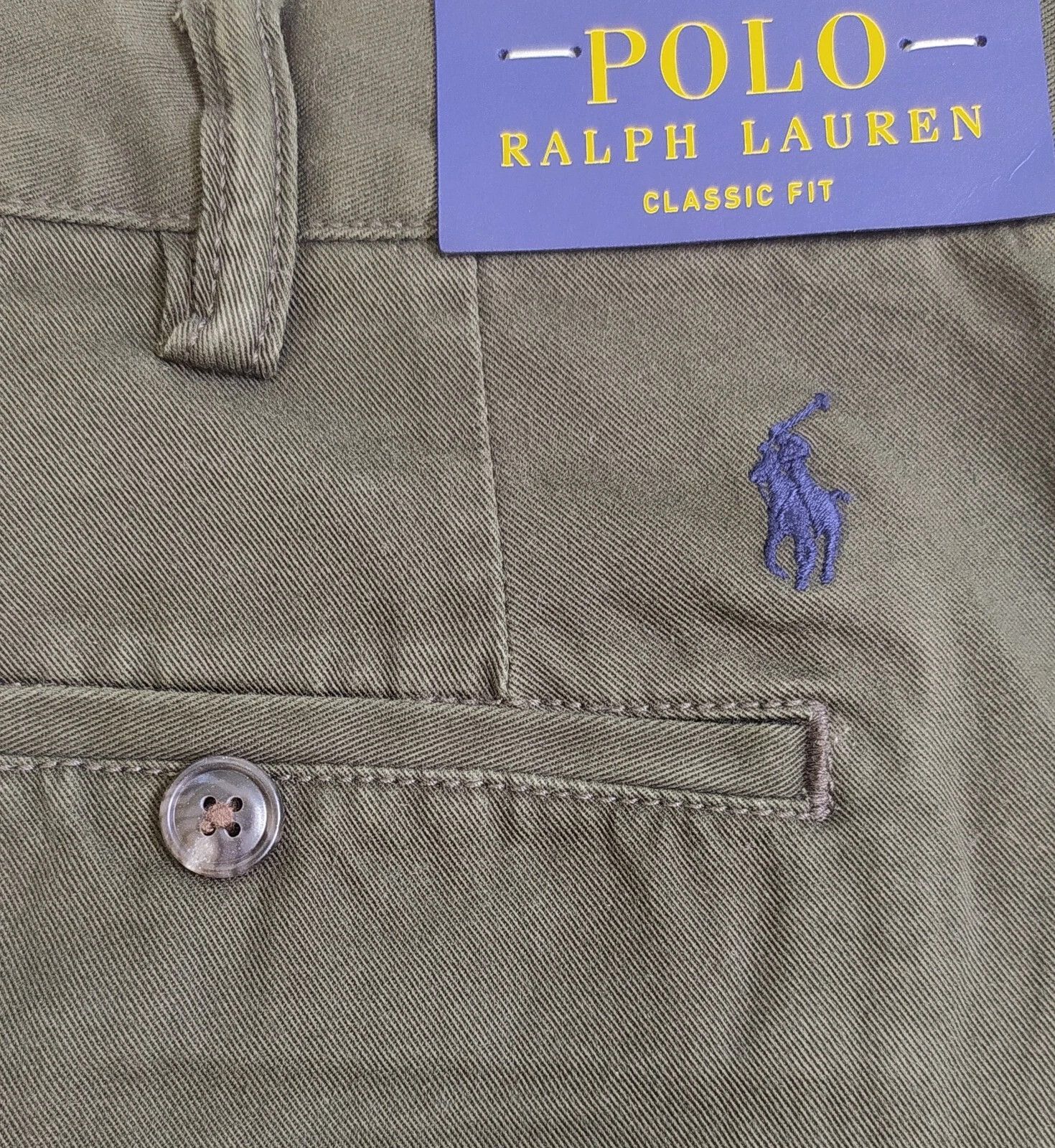 Polo Ralph Lauren Polo Ralph Lauren Classic Fit Chino Pant ATP 0118 Size US 38 / EU 54 - 10 Thumbnail