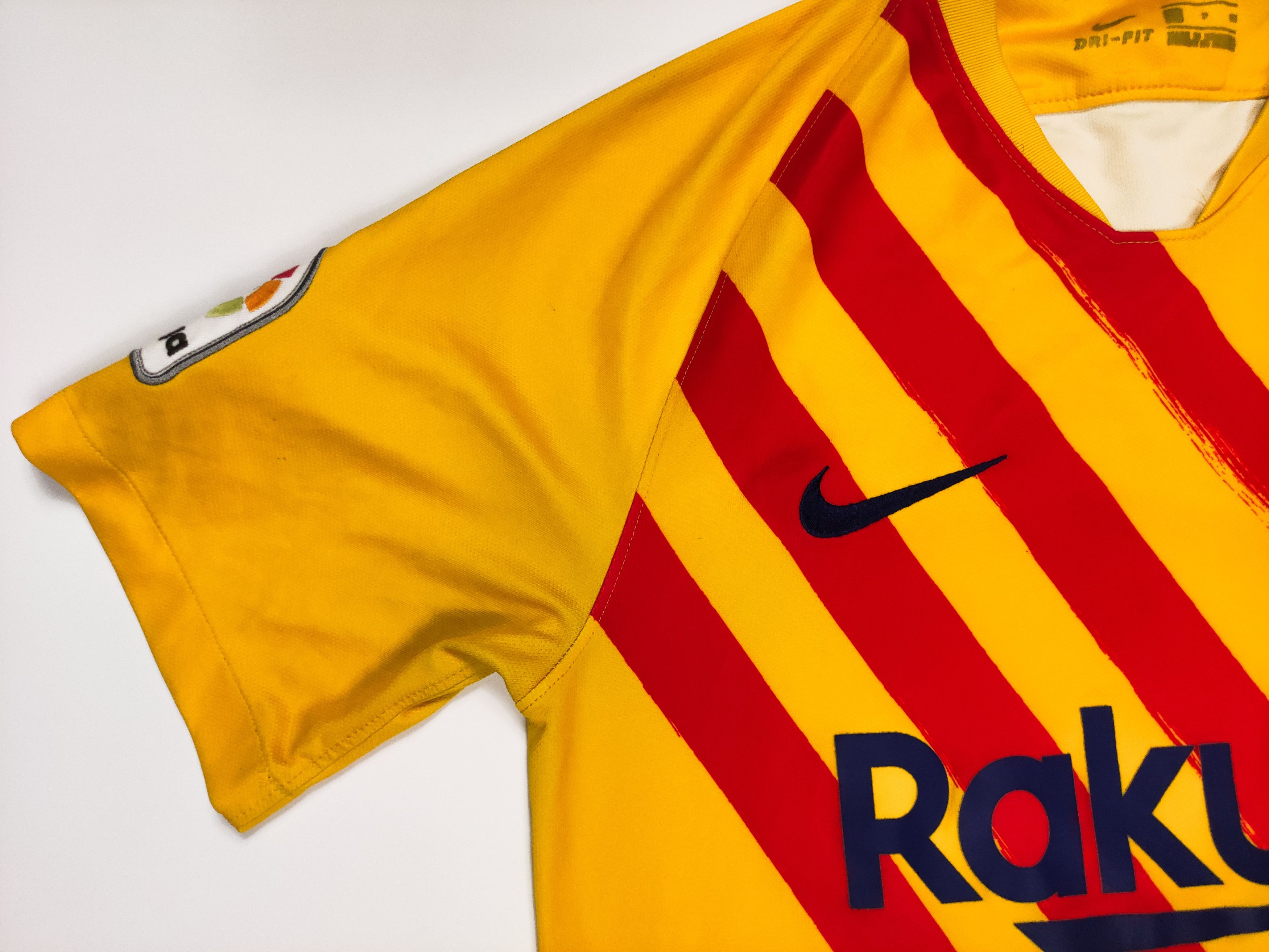 Nike FC Barcelona 2019 2020 2021 2022 Nike Senyera Shirt Kit FCB Size US S / EU 44-46 / 1 - 8 Thumbnail