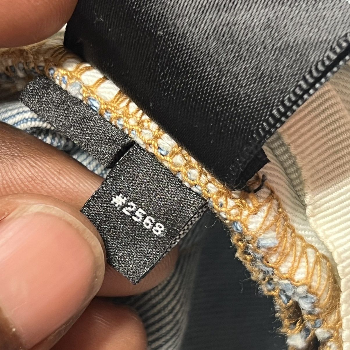 Amiri Amiri Broken Jeans Clay Indigo Size US 29 - 13 Thumbnail
