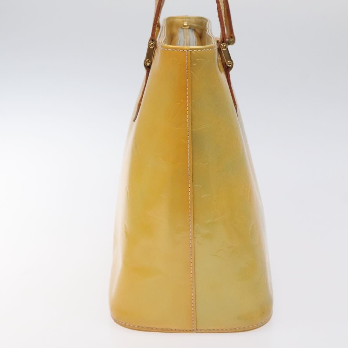 Louis Vuitton LOUIS VUITTON Monogram Vernis Houston Hand Bag Gris M91053 Size ONE SIZE - 4 Thumbnail
