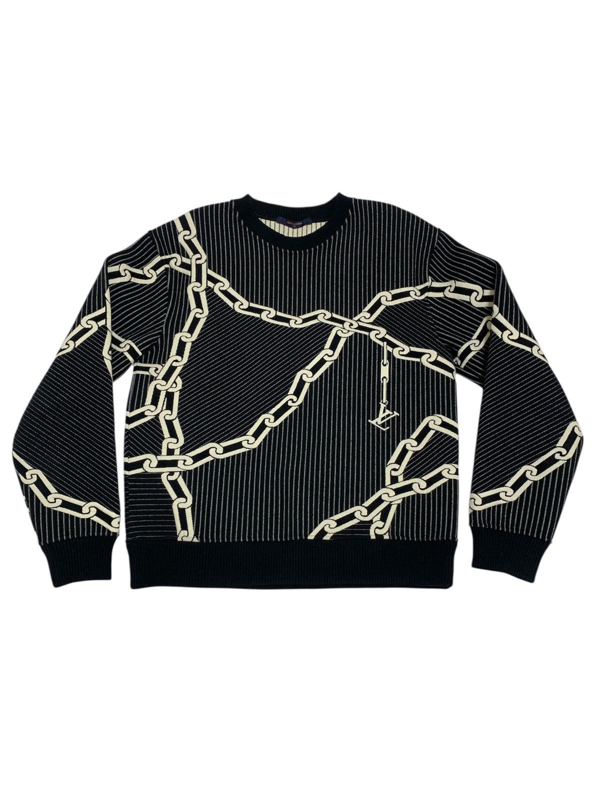 Louis Vuitton Louis Vuitton Quilted 3D Effect Chain Sweatshirt Size US S / EU 44-46 / 1 - 1 Thumbnail