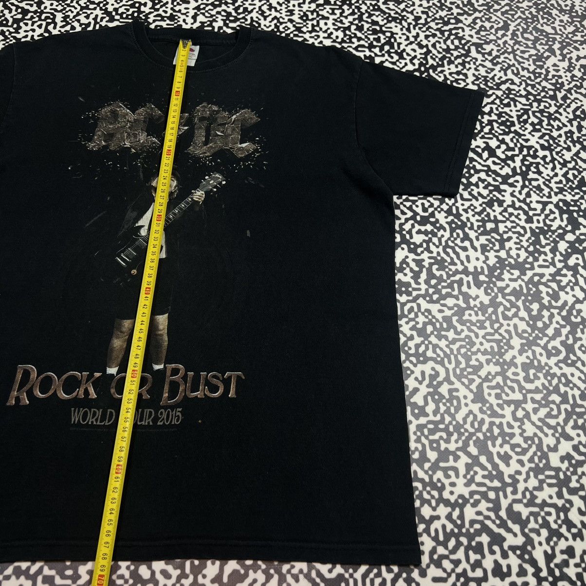 AC/DC Vintage Y2K AC/DC Rock Or Bust Band Rock Tour T-shirt Size US L / EU 52-54 / 3 - 10 Thumbnail