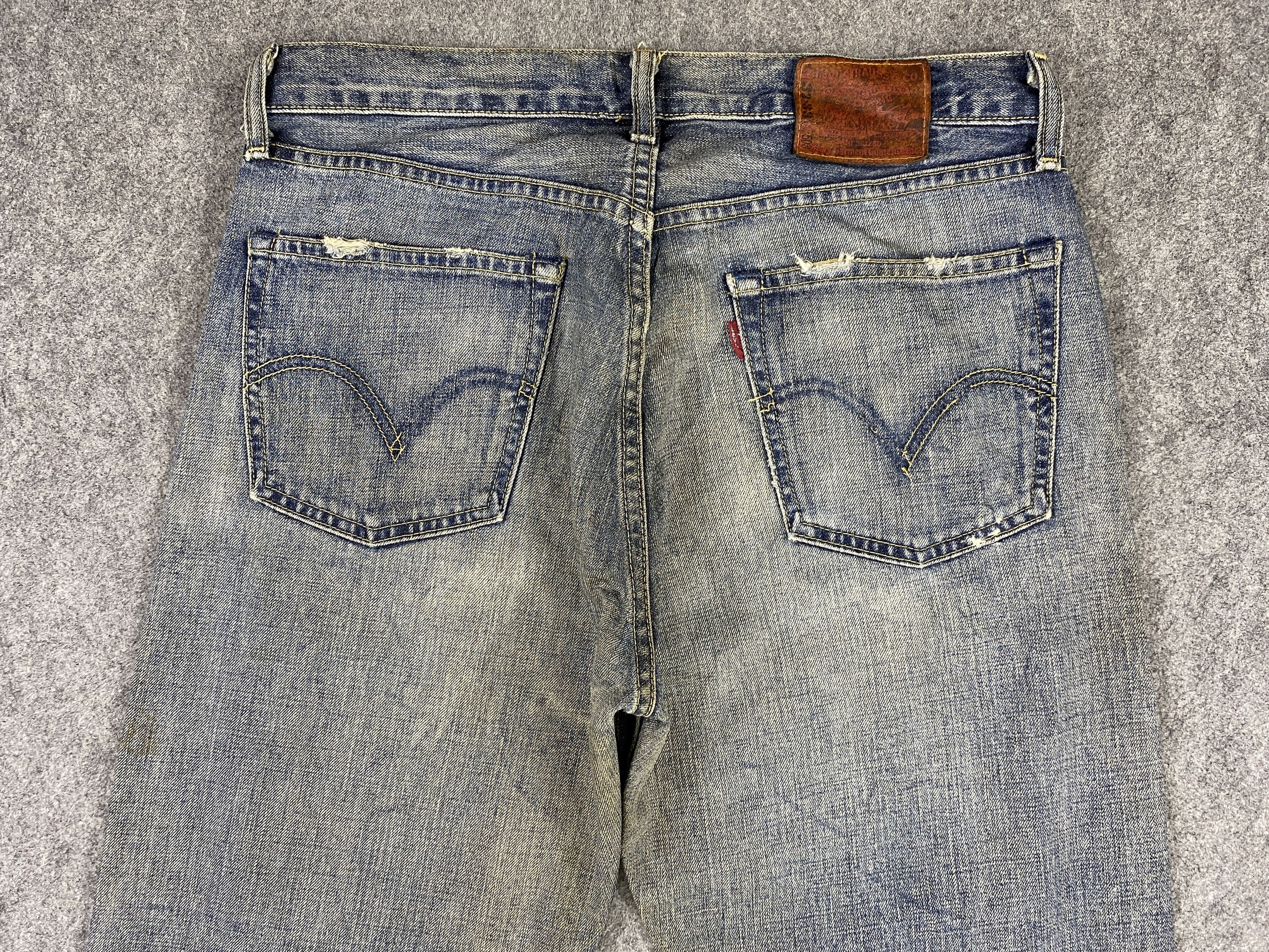 Levi's Faded Blue Vintage Levi's 503 32x35 Denim -JN2039 Size US 32 / EU 48 - 4 Thumbnail