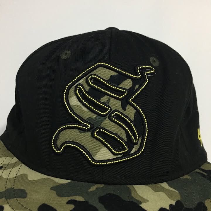 Vintage Shako Woodland S Logo Camo Snapback Size ONE SIZE - 6 Thumbnail
