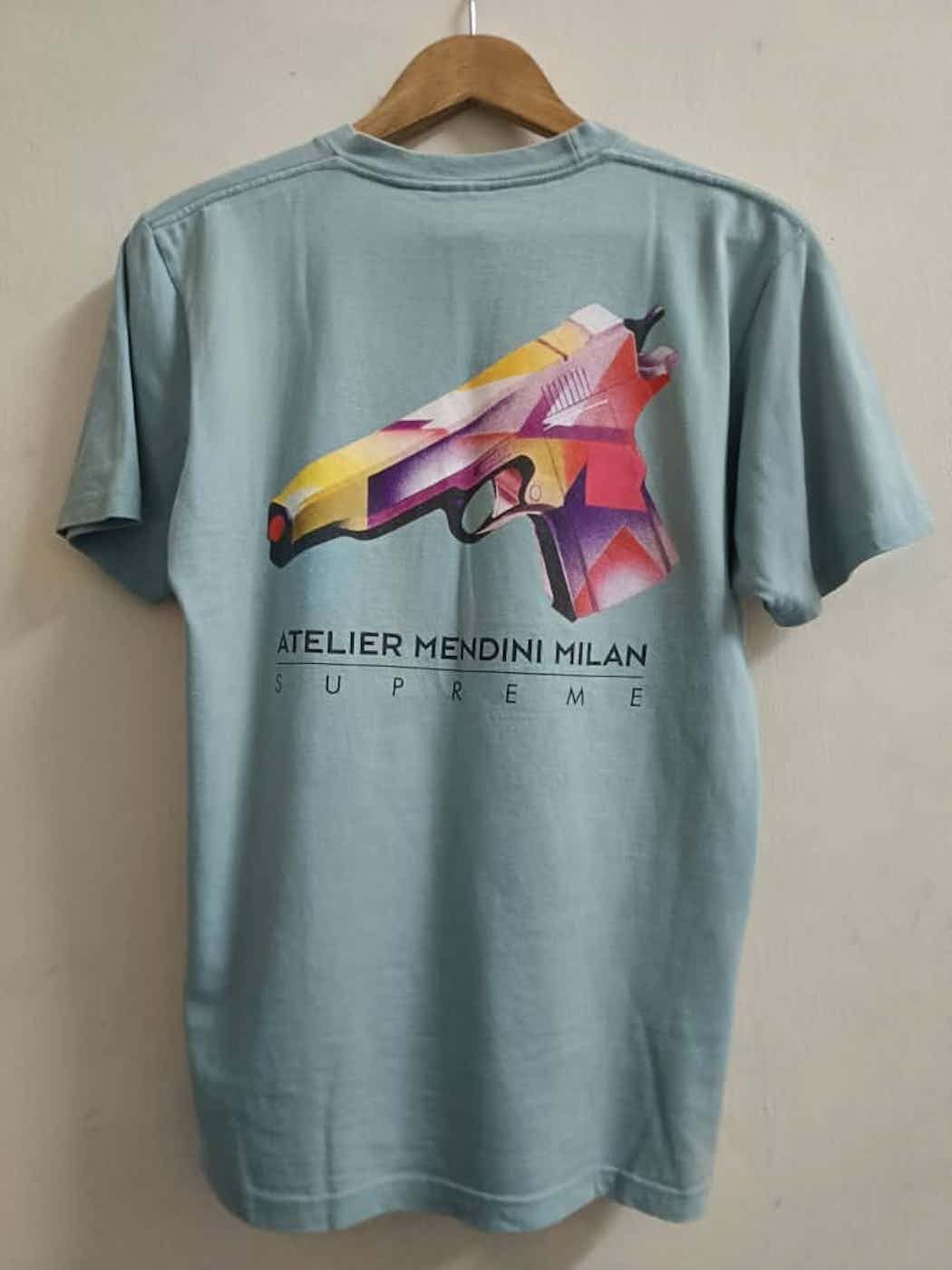 Supreme 🔥🔥 Rare Supreme Mendini Milan Tee Size US M / EU 48-50 / 2 - 2 Thumbnail