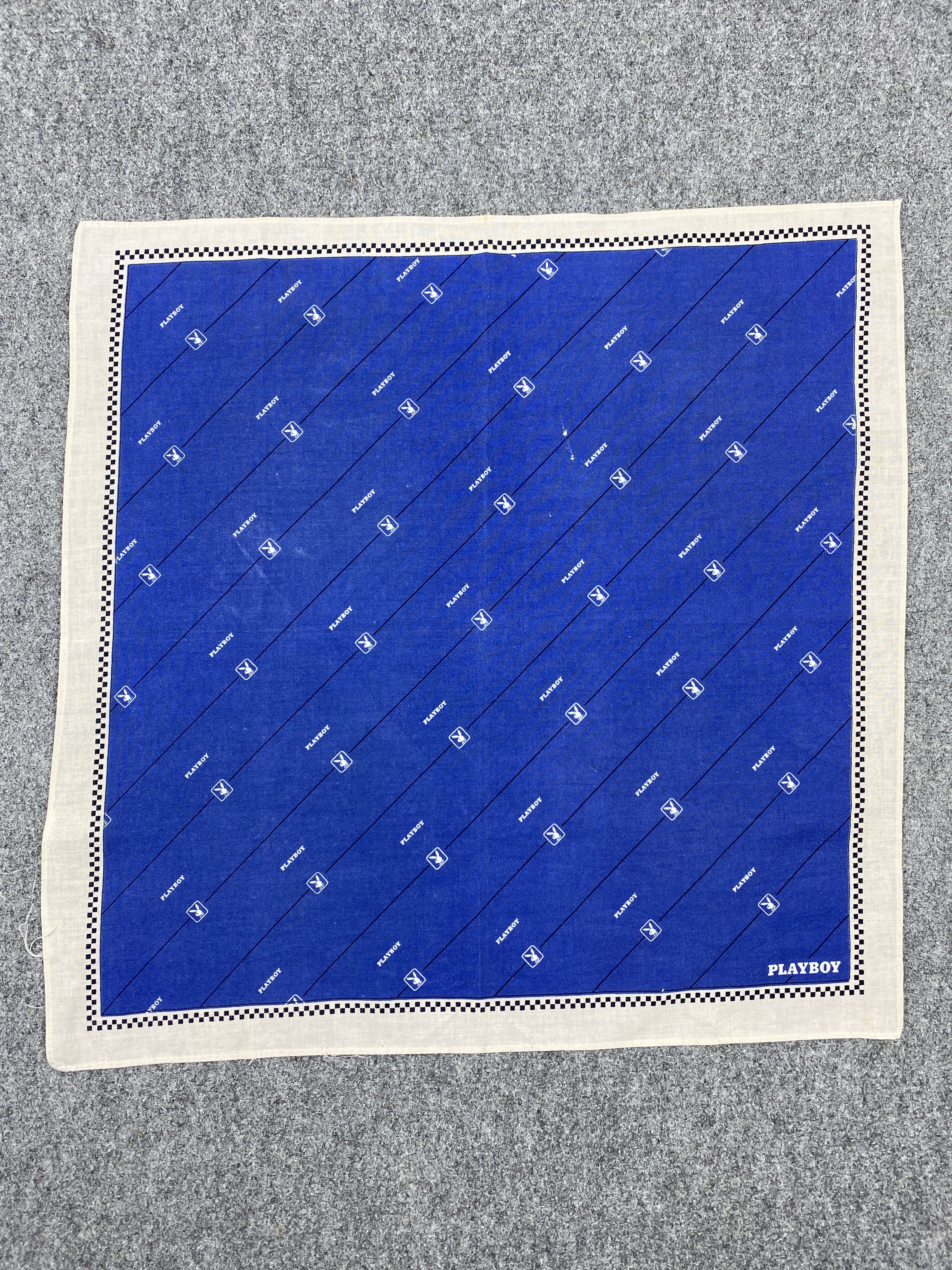 Playboy Vintage Playboy Handkerchief / Neckerchief HKC1142 Size ONE SIZE - 3 Thumbnail
