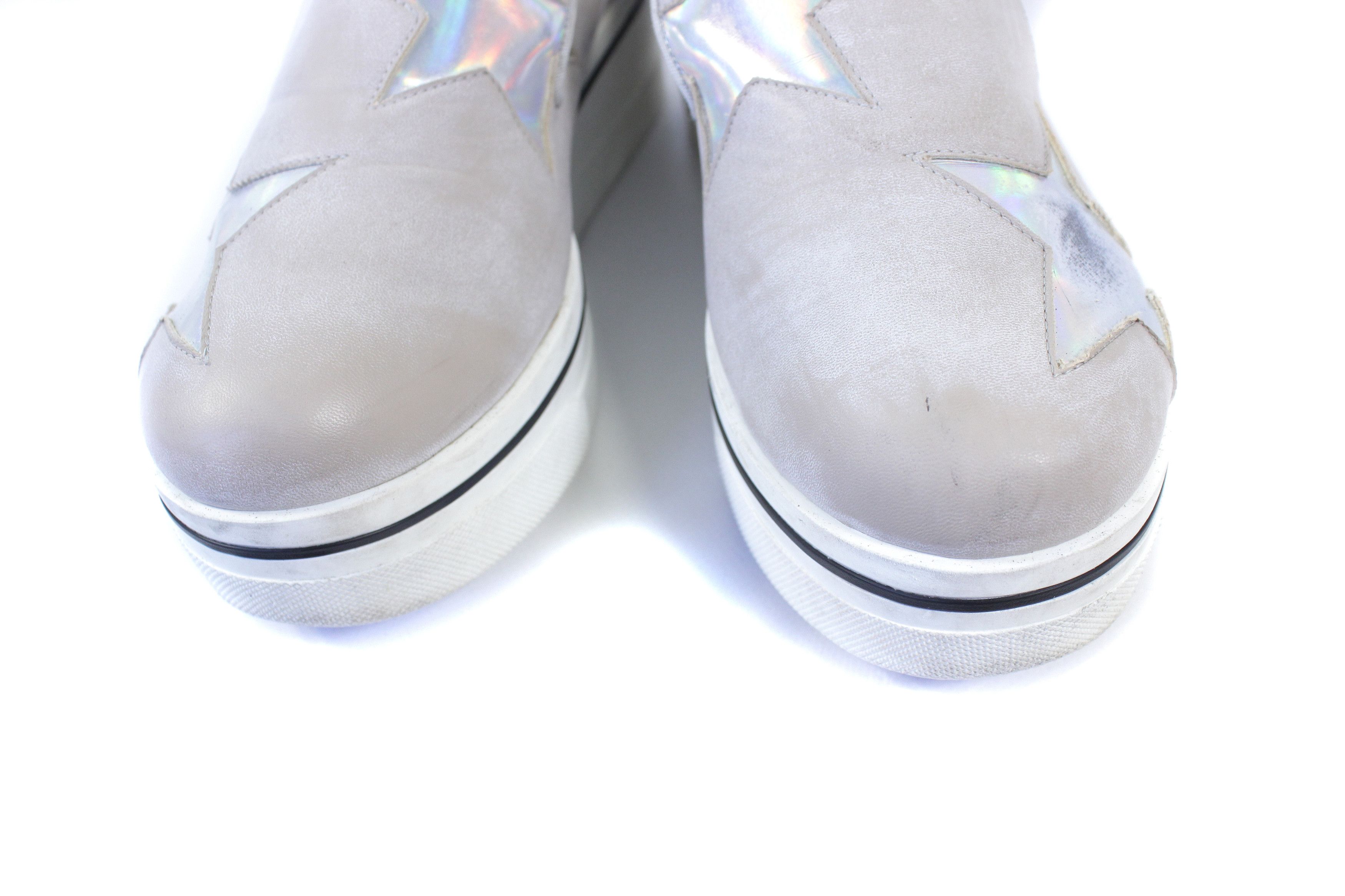 Stella McCartney Binx Stars Leather Slip Ons Size US 9 / IT 39 - 4 Thumbnail